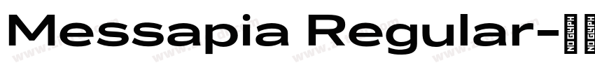 Messapia Regular字体转换